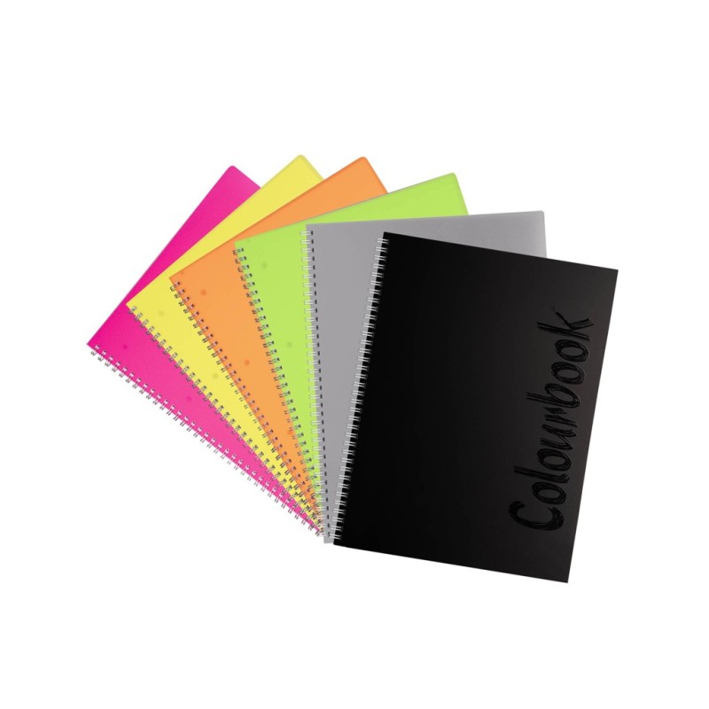 QUADERNONE A4 1R AD ANELLI COLOURBOOK