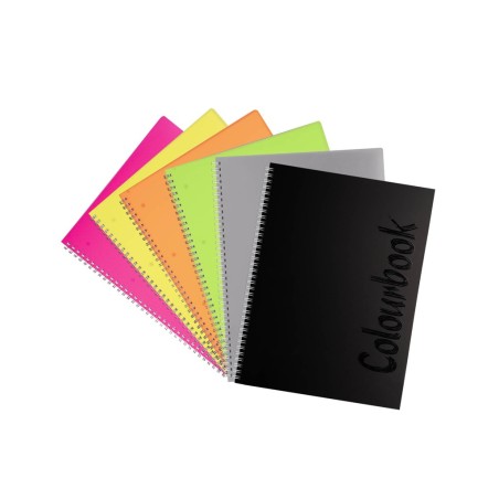 QUADERNONE A4 1R AD ANELLI COLOURBOOK