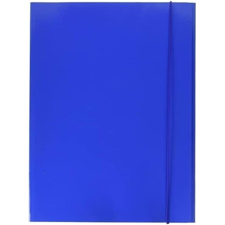 CARTELLE 3LEMBI C/ELAST BLU