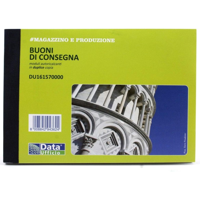 BUONI DI CONSEGNAIN DUPLICE COPIA