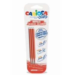 REFILL BLU OOPS CARIOCA ROSSO 3PZ
