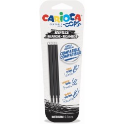 REFILL BLU OOPS CARIOCA NERO 3PZ
