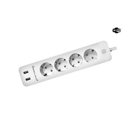 MULTIPRESA INTELLIGENTE WI-FI 16A CON USB
