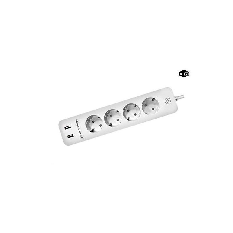 MULTIPRESA INTELLIGENTE WI-FI 16A CON USB