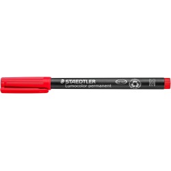 PENNA LUMOCOLOR ROSSO M PERMANENT