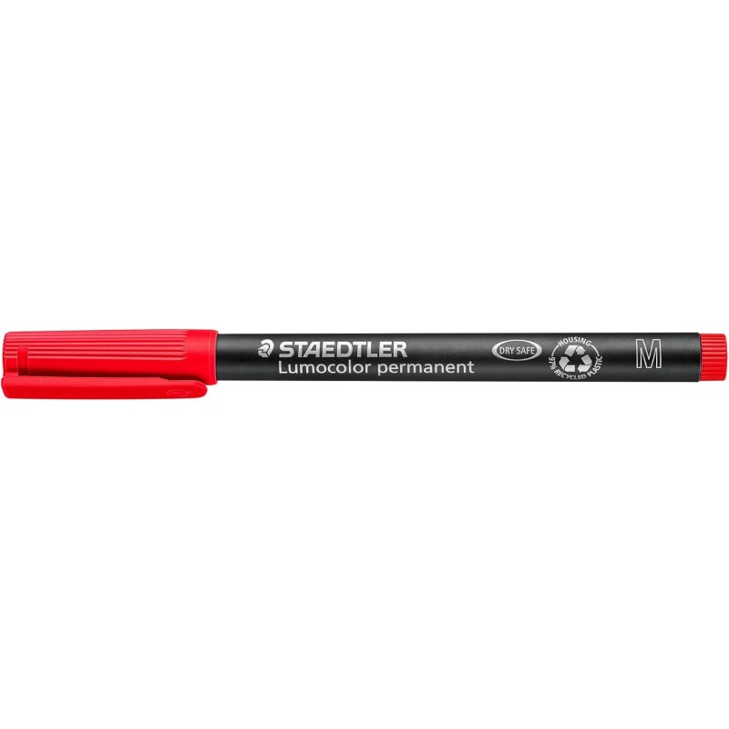PENNA LUMOCOLOR ROSSO M PERMANENT