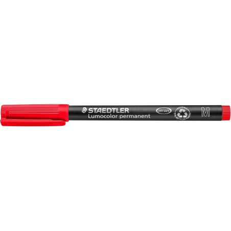 PENNA LUMOCOLOR ROSSO M PERMANENT