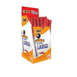 PENNA BIC CRISTAL LARGE ROSSA