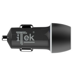 CARICABBATTERIA PER AUTO ITEK 42W 6A  QC3,0 SMART IC