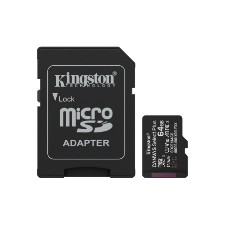 MICRO SD KINGSTON 64GB C10