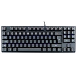 TASTIERA ITEK GAMING "X50" MECCANICA, SWITCH BLU OUTEMU RGB, SOFTWARE, 90 TASTI, COMPATTA