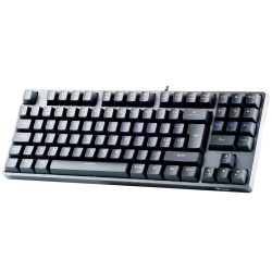 TASTIERA ITEK GAMING "X50" MECCANICA, SWITCH BLU OUTEMU RGB, SOFTWARE, 90 TASTI, COMPATTA