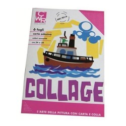 CARTA COLLAGE RASATA ADES. 24X34 FG. 6