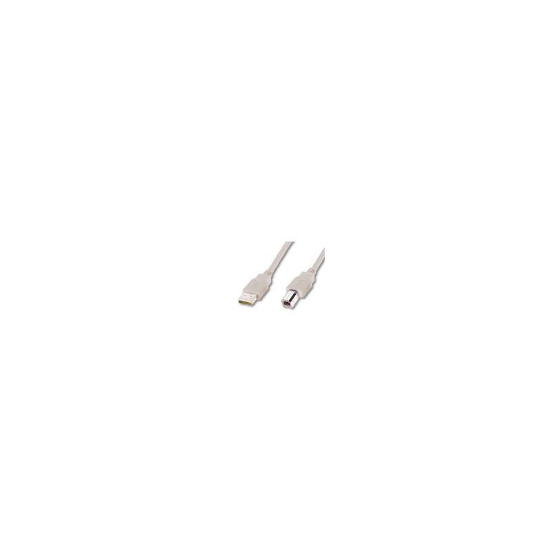 CAVO USB 2.0 A/B M/M 5.0M NERO