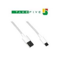 CAVO USB 3.1 / TYPE-C 5A 1MT BIANCO