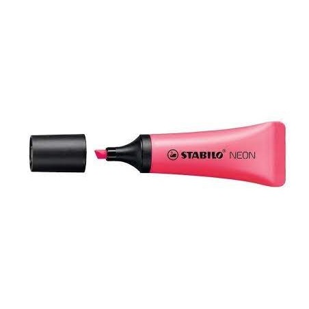 EVIDENZIATORE STABILO NEON ROSA