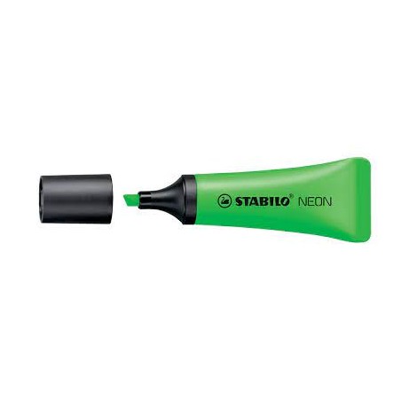 EVIDENZIATORE STABILO NEON VERDE