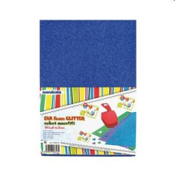 FOGLI EVA FOAM GLITTER 2MM 10FG