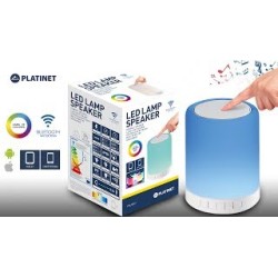 LAMPADA TOUCH LED RGB + SPEAKER BT