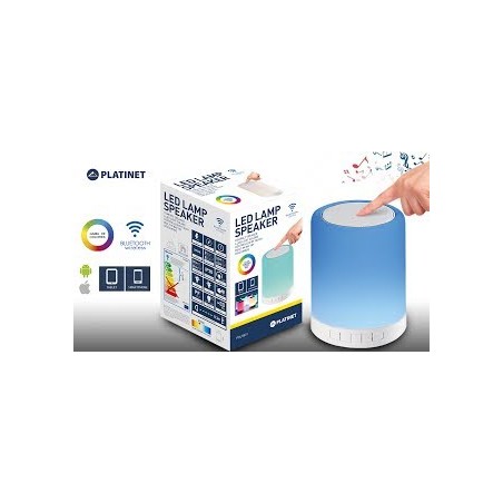 LAMPADA TOUCH LED RGB + SPEAKER BT