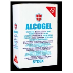 MULTIPACK 10 SALVIETTE. ALCOGEL