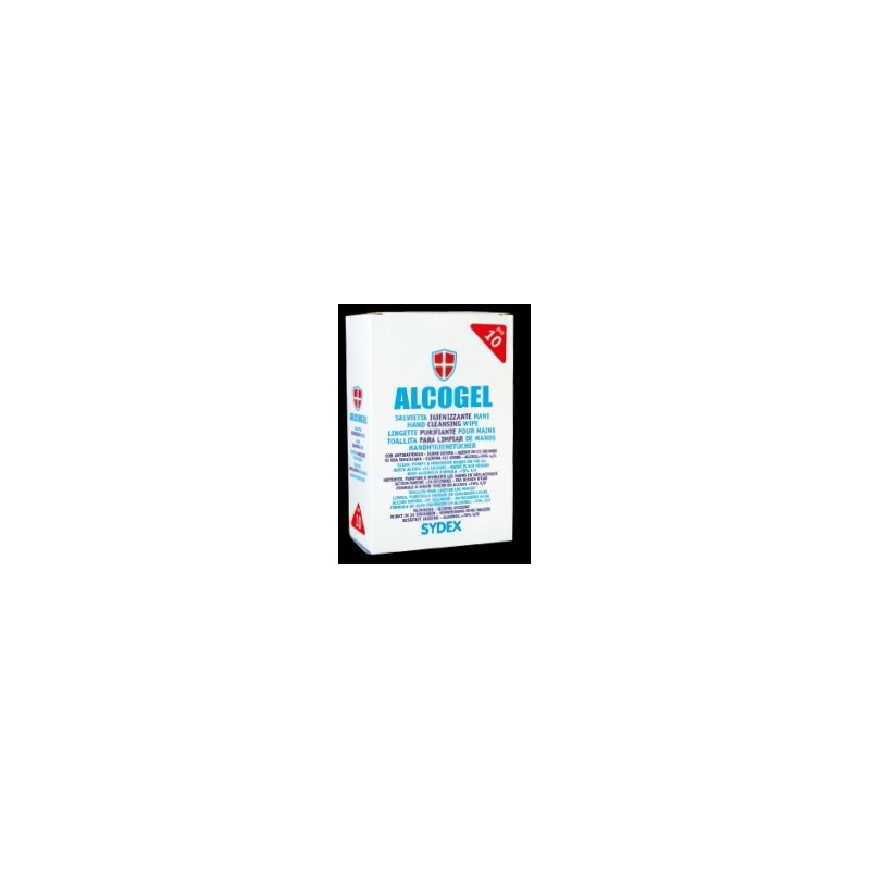 MULTIPACK 10 SALVIETTE. ALCOGEL