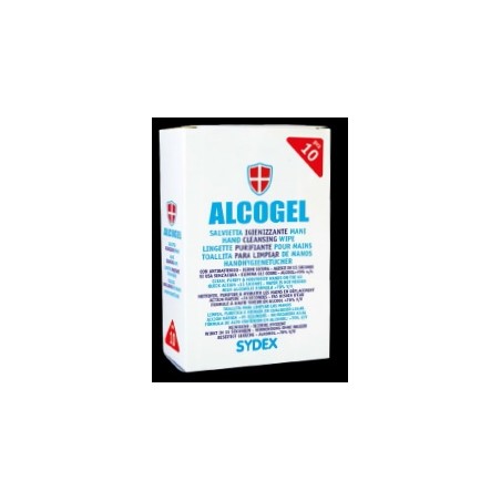 MULTIPACK 10 SALVIETTE. ALCOGEL