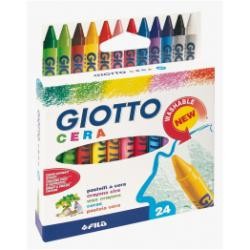 PASTELLI GIOTTO CERA 24. PZ
