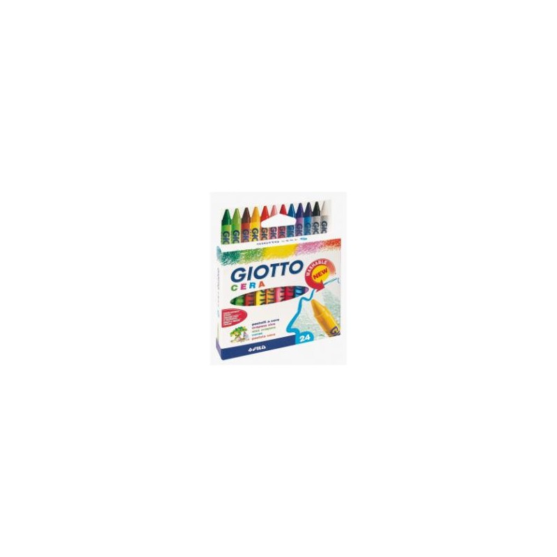 PASTELLI GIOTTO CERA 24. PZ
