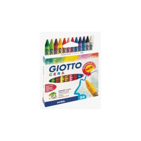 PASTELLI GIOTTO CERA 24. PZ