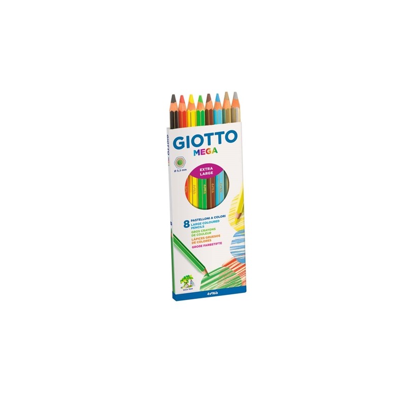 PASTELLI GIOTTO MEGA 8pz