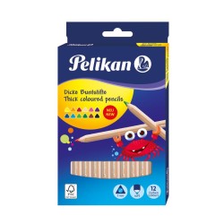 PASTELLI PELIKAN NATURALE DA 12