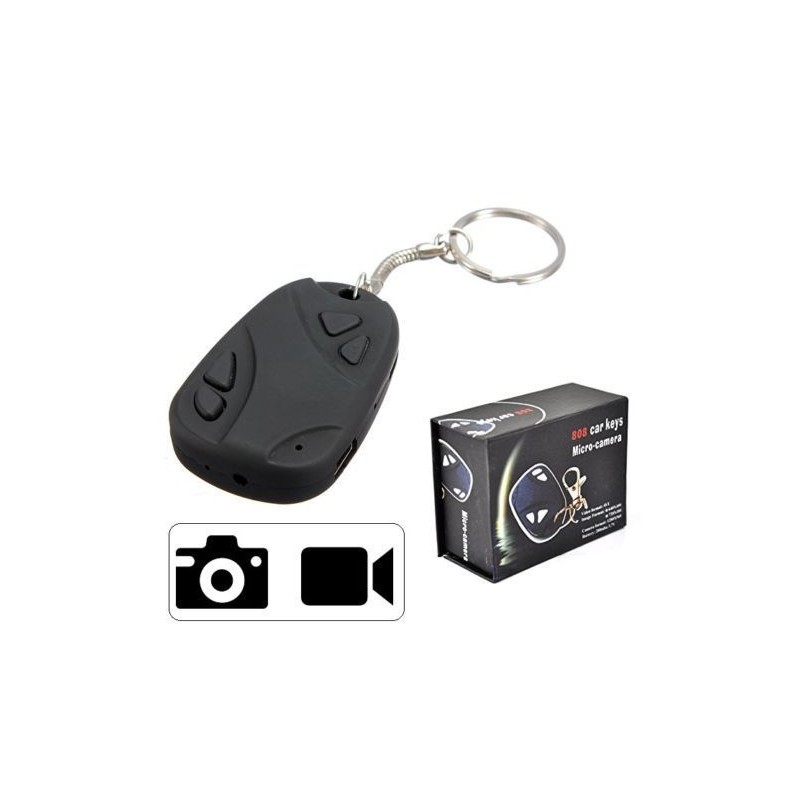 PORTACHIAVI CON MICROCAMERA E MIC.