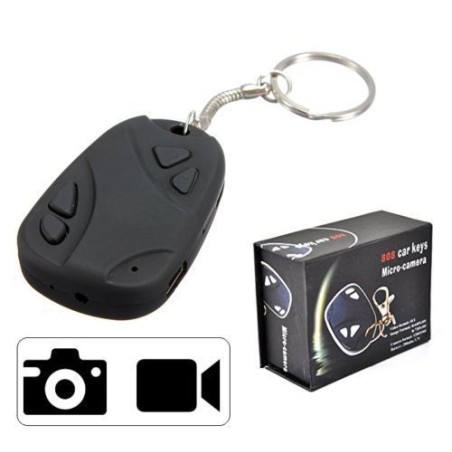 PORTACHIAVI CON MICROCAMERA E MIC.