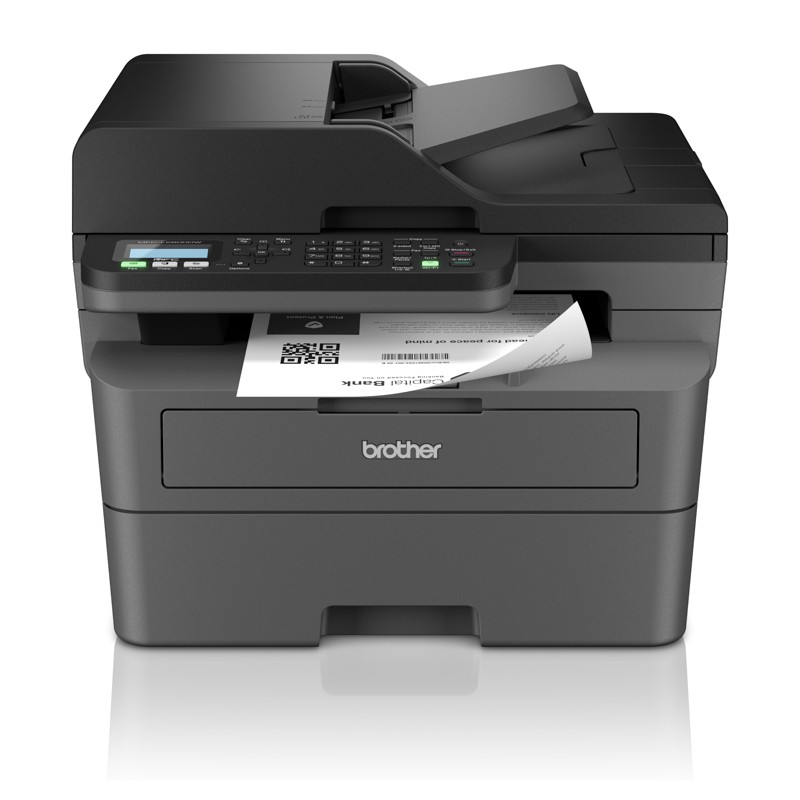 MULTIFUNZIONE BROTHER LASER MFC-L2800DW A4 32PPM 128MB 250FF FAX ADF DUPLEX LAN USB2.0 WiFi