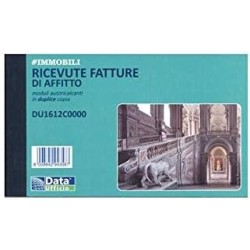 RICEVUTE FATTURE DI AFFITTO DUPLICE COPIA DATA UFFICIO