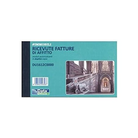 RICEVUTE FATTURE DI AFFITTO DUPLICE COPIA DATA UFFICIO