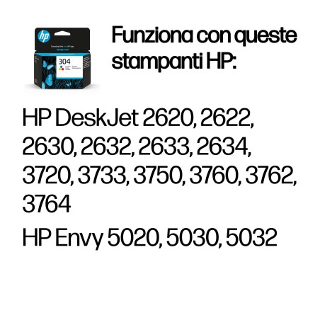 CARTUCCIA HP N.304 COLORE