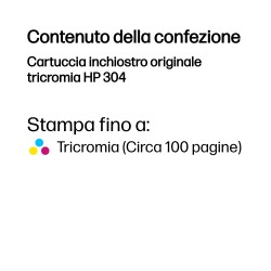 CARTUCCIA HP N.304 COLORE
