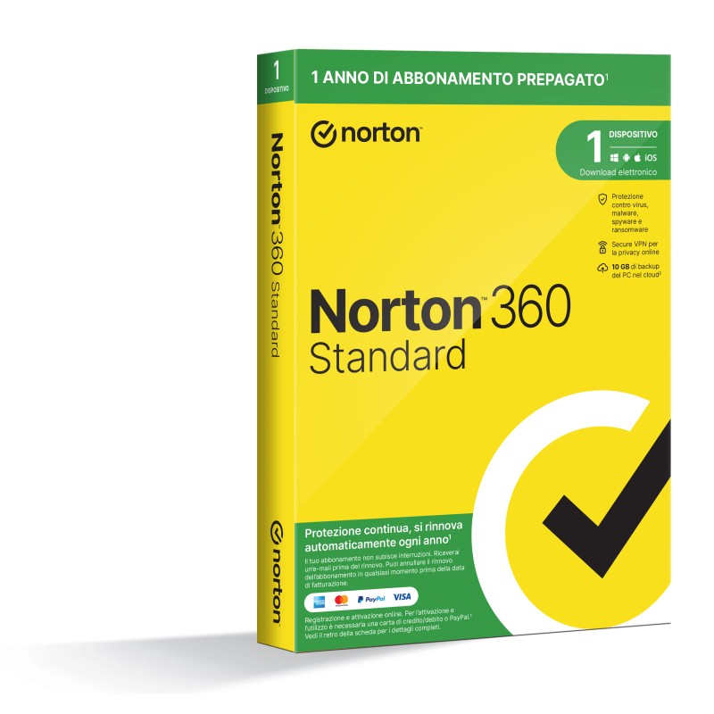 ANTIVIRUS NORTON 360 STANDARD 1 DISPOSITIVO