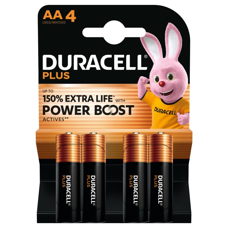 BATTERIE DURACELL PLUS  AA POWER BOOST