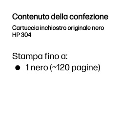 CARTUCCIA HP N.304 BLACK