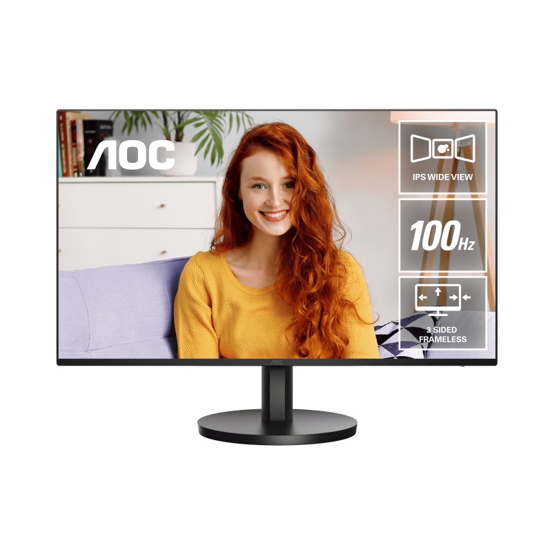 MONITOR 23,8" AOC FHD 100HZ MULTIMEDIALE ips