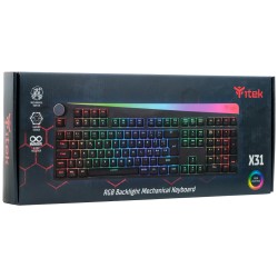 TASTIERA ITEK GAMING X31 SWITCH BLU RGB